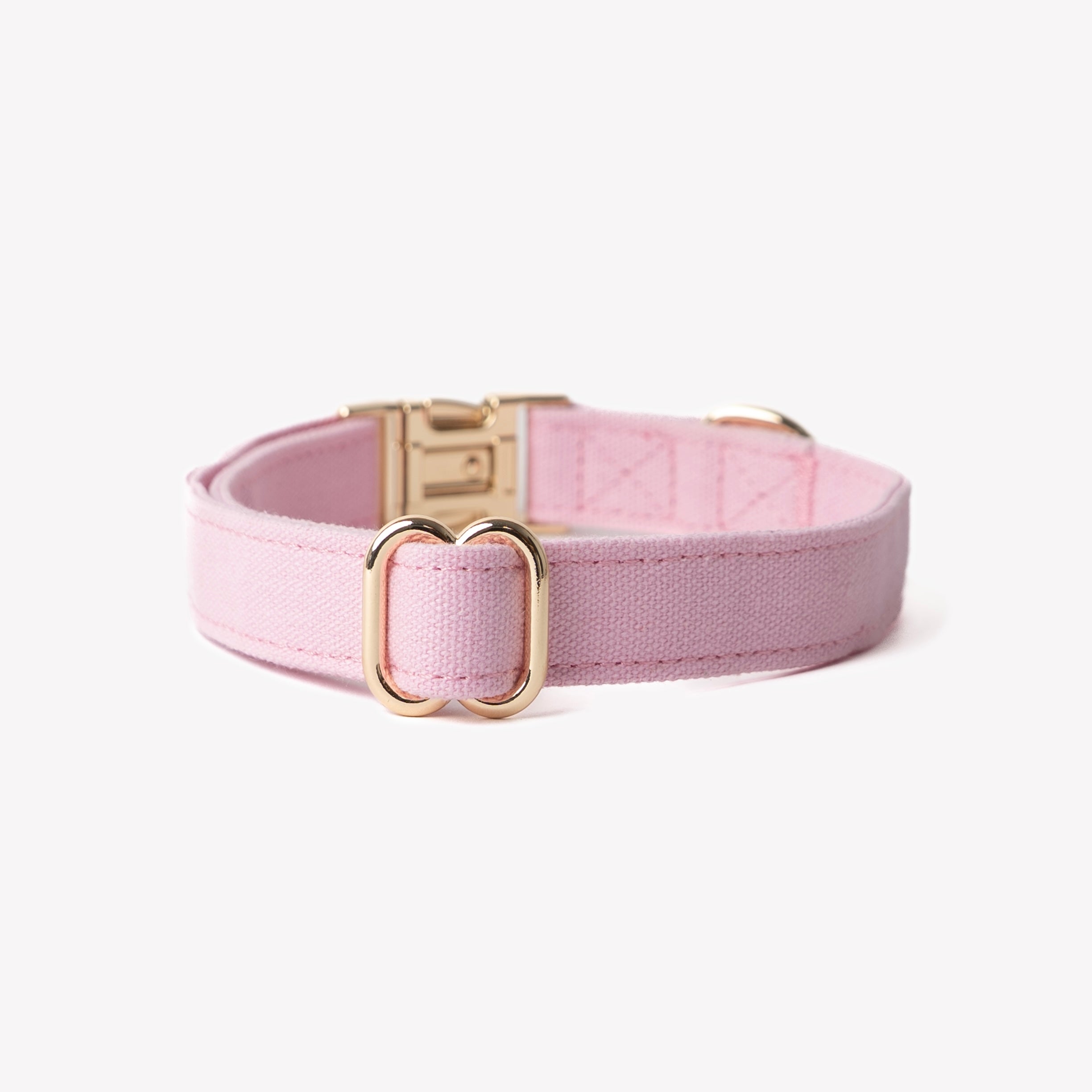 Pink - Canvas Dog Collar