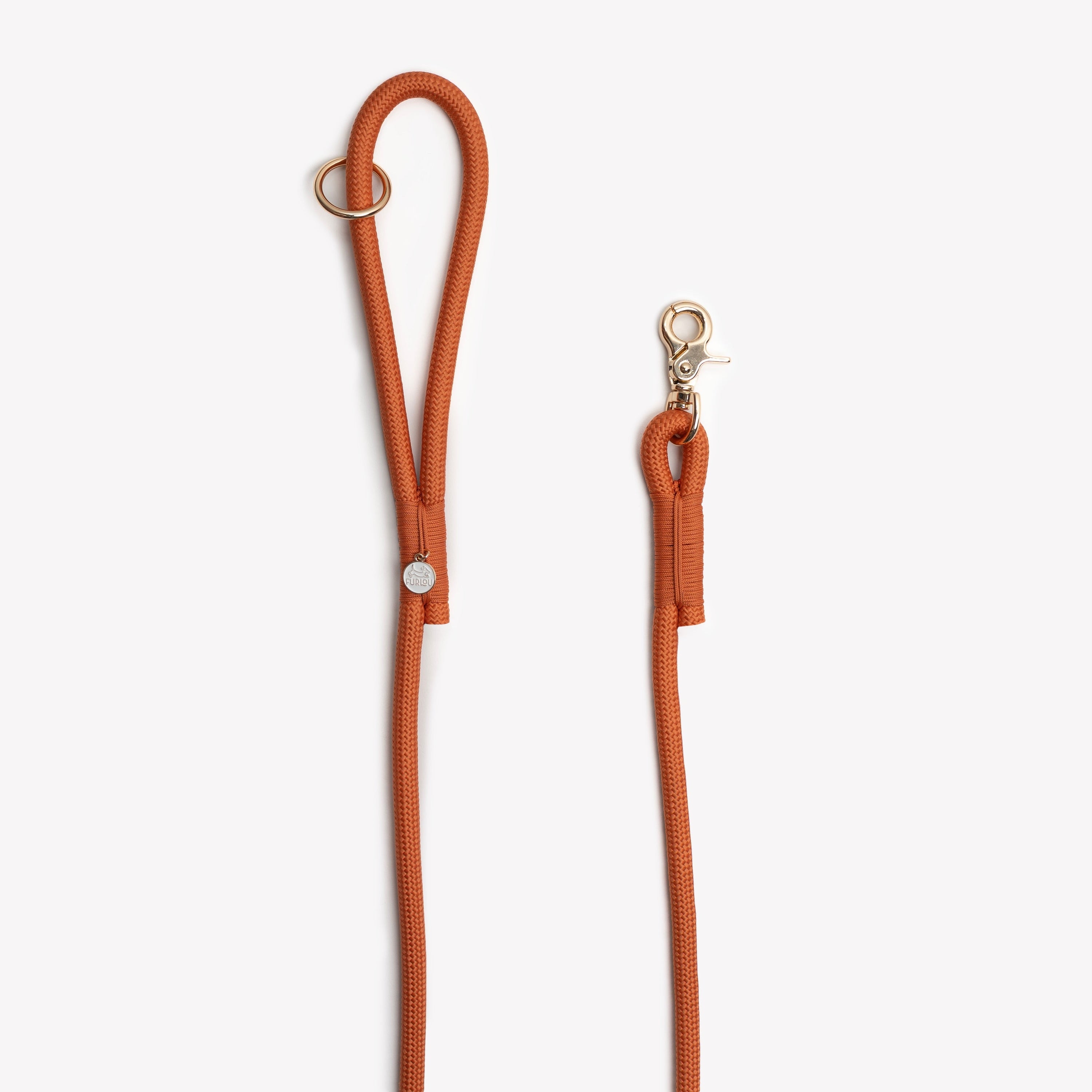 Terracotta - Braided Rope Leash - HT Animal Supply