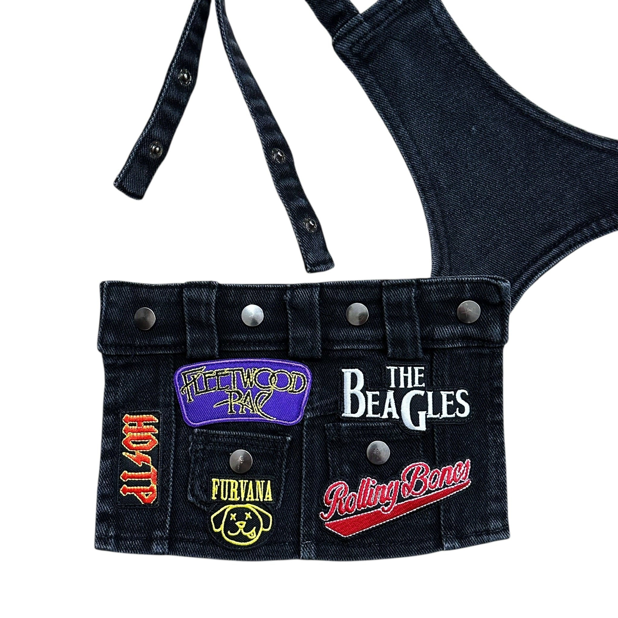 Ruff & Roll Overall Dress