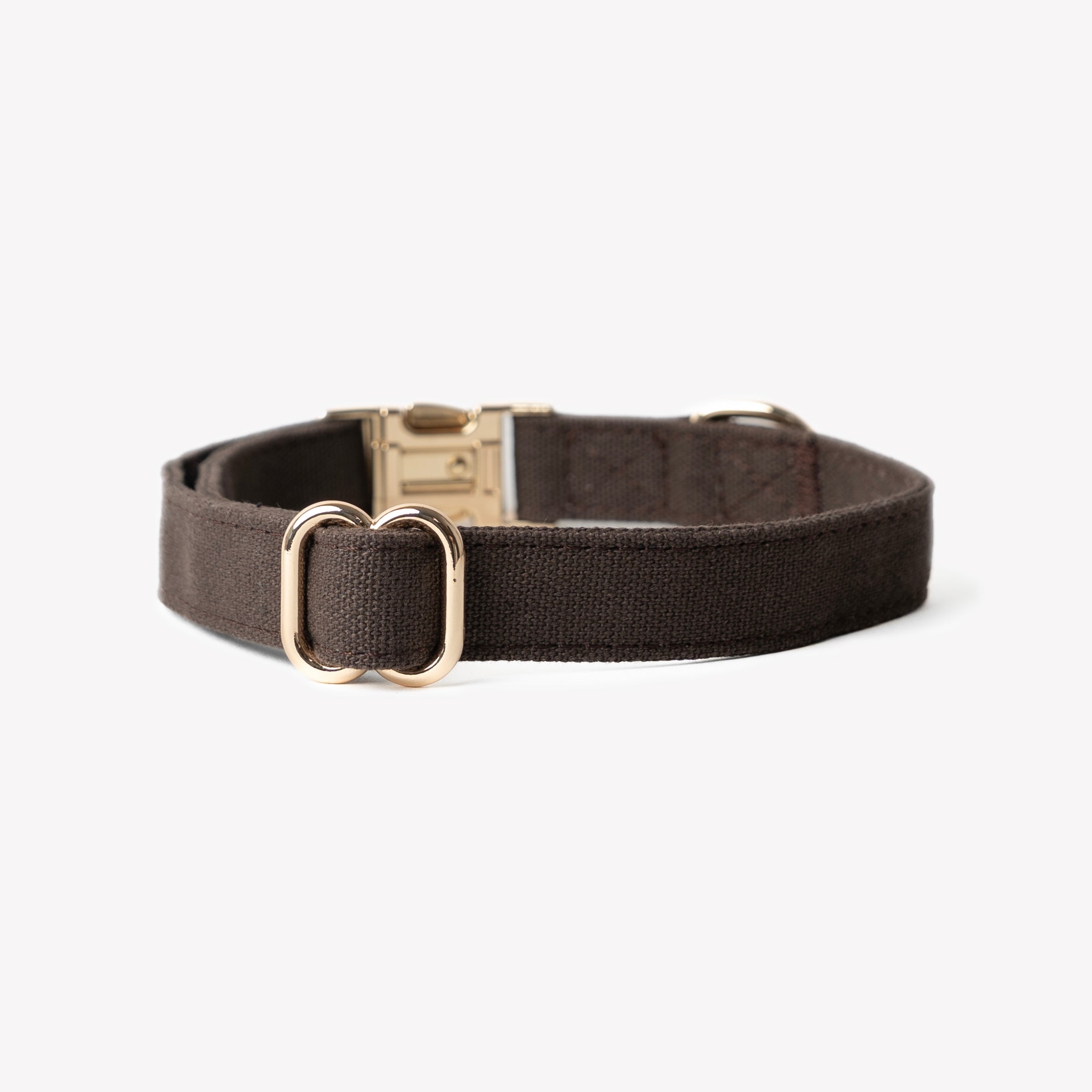 Brown - Canvas Dog Collar - HT Animal Supply