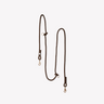 Brown - Hands Free Braided Leash