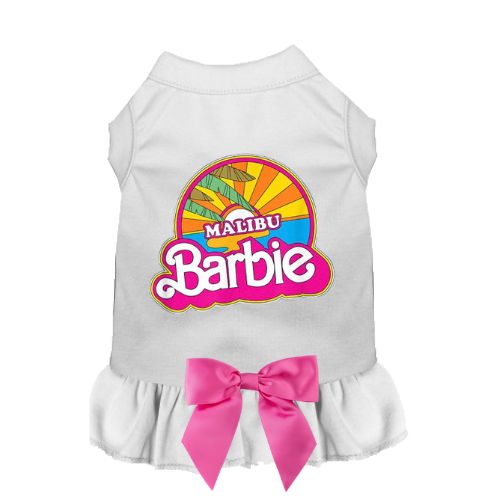 Bark 5th Ave., LLC My Furry Barbie Treat Bag White pet supplies