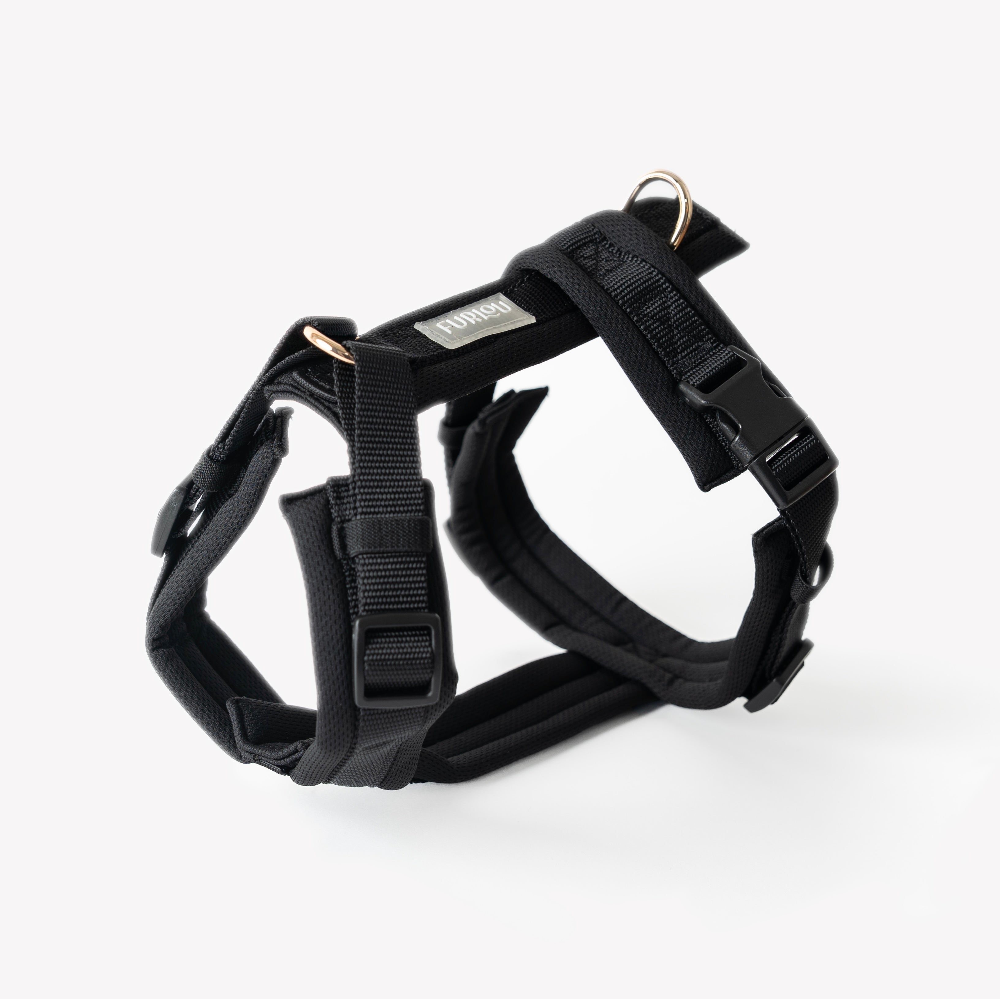 Black - Comfort Dog Harness - This harness is all about giving your dog that just-right fit with the comfort they deserve. Fast shipping from HT Animal Supply.