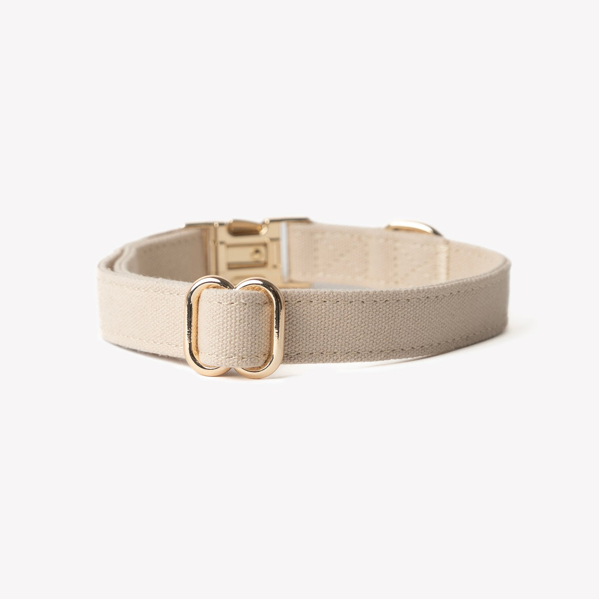 Tan - Canvas Dog Collar - HT Animal Supply