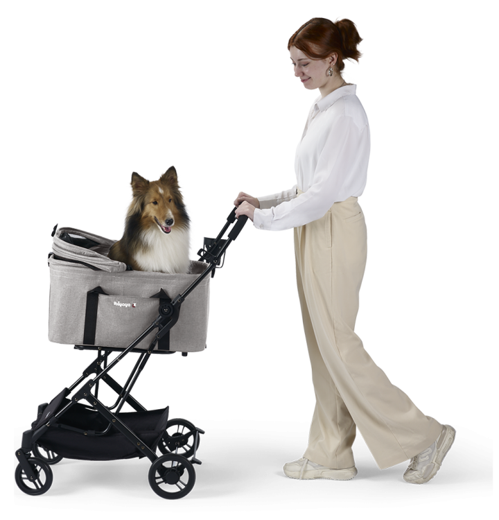 Essential–Travois Tri-fold Pet Travel System