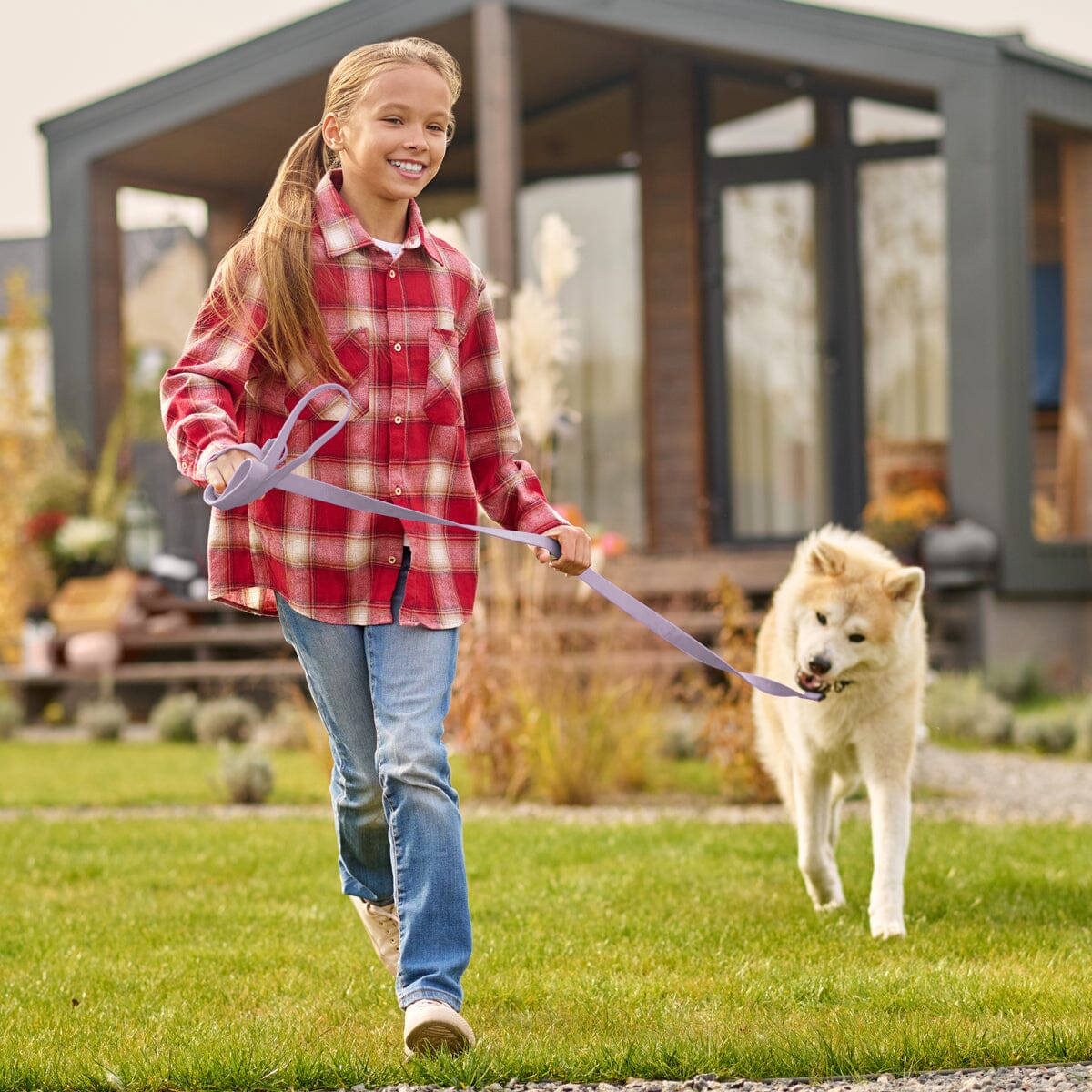 Viper BioThane Long Line 20 ft Dog Lead with Brass Hardware