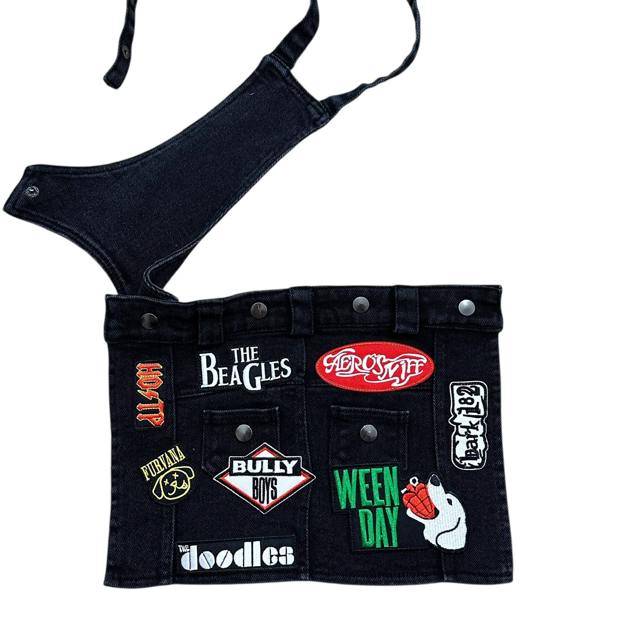 Ruff & Roll Overall Dress