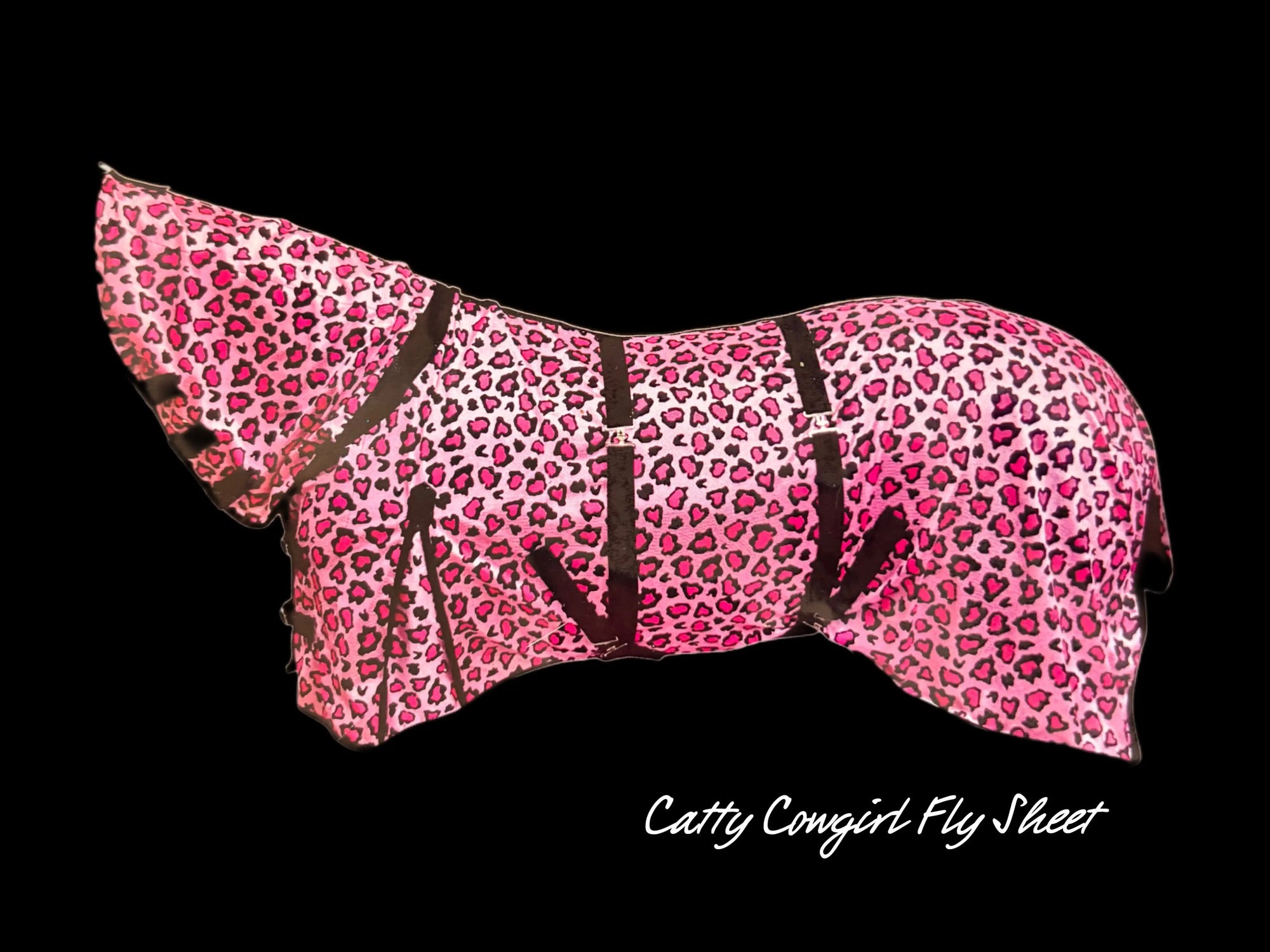 Catty Cowgirl Mid-Weight Fly Sheet with Attached Neck Cover | HT Animal Supply