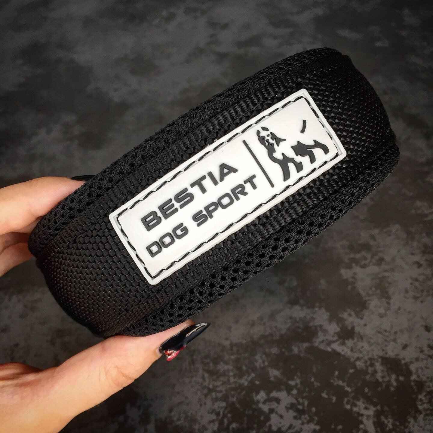 Bestia Dog Sport Fast Release Black Dog Collar