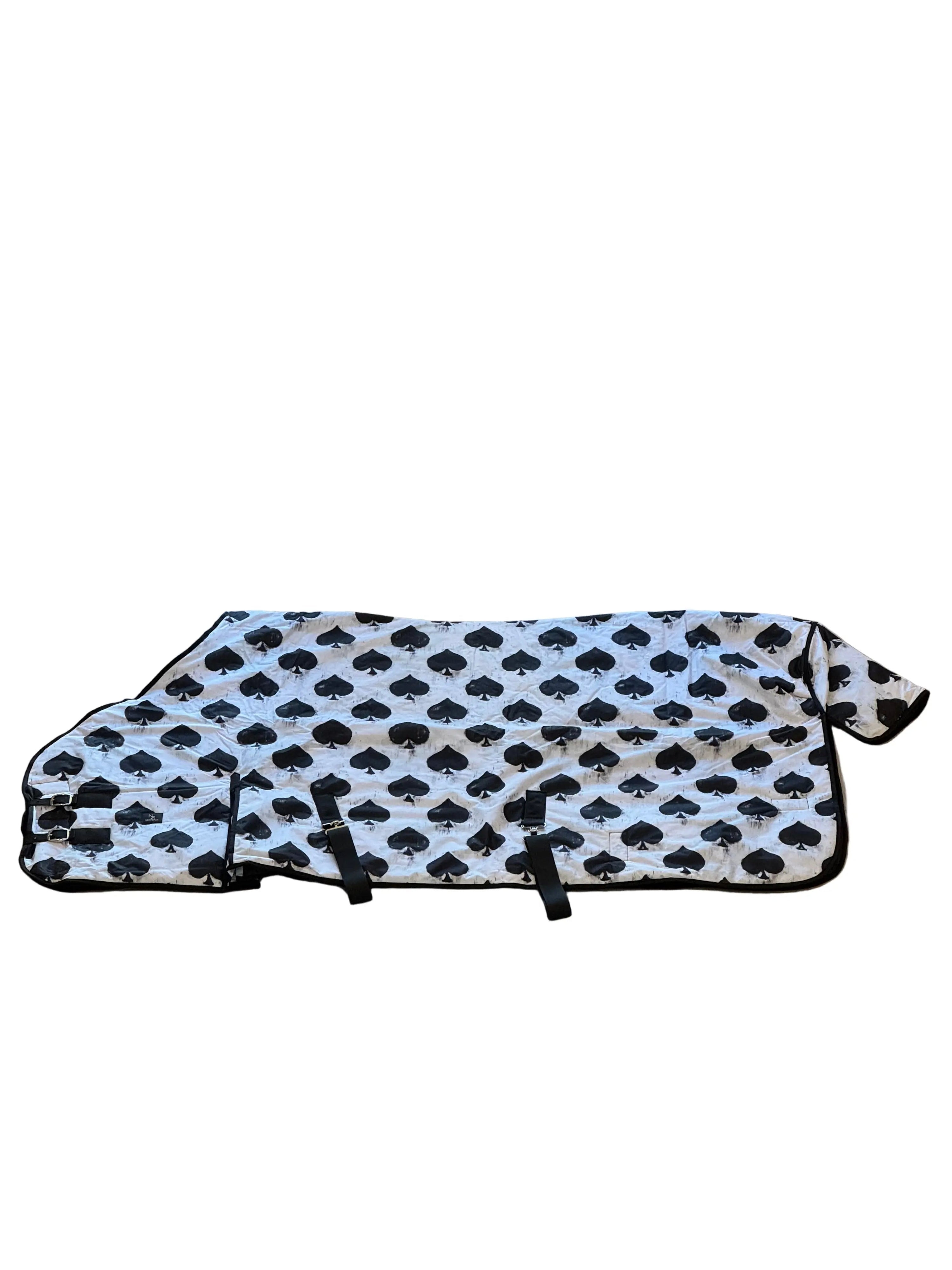 Smokin Spades 200g Medium Weight 1200 Denier Turnout Blanket | HT Animal Supply