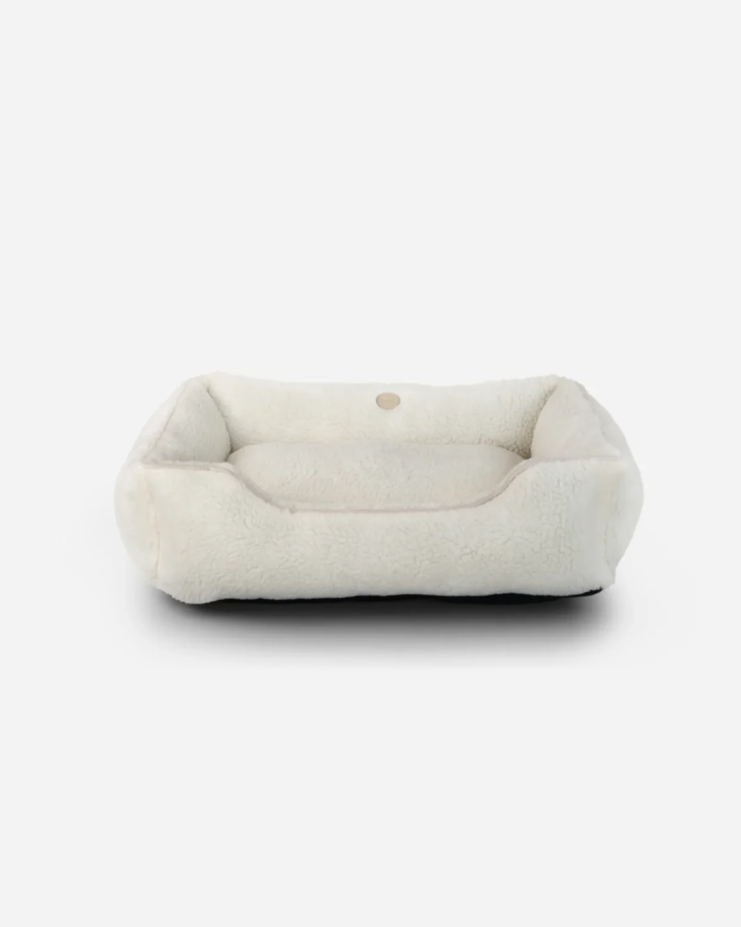 Chester & Lee | Furry Sleeper Dog Bed Beige | HT Animal Supply