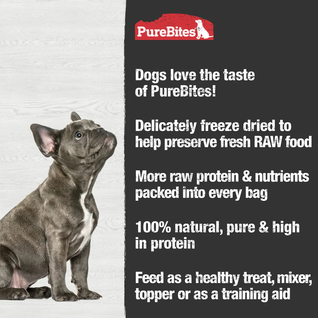 Pure Bites Chicken Freeze Dried Dog Treats - HT Animal Supply