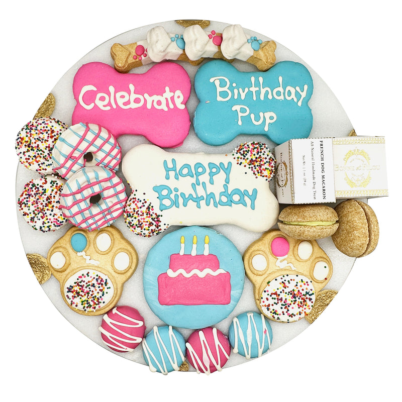 Bonne et Filou – Happy Birthday Dog Treat Gift Box
