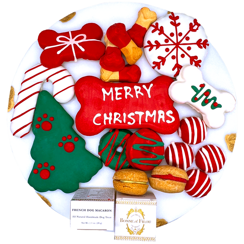 Bonne et Filou – Christmas Dog Treat Gift Box