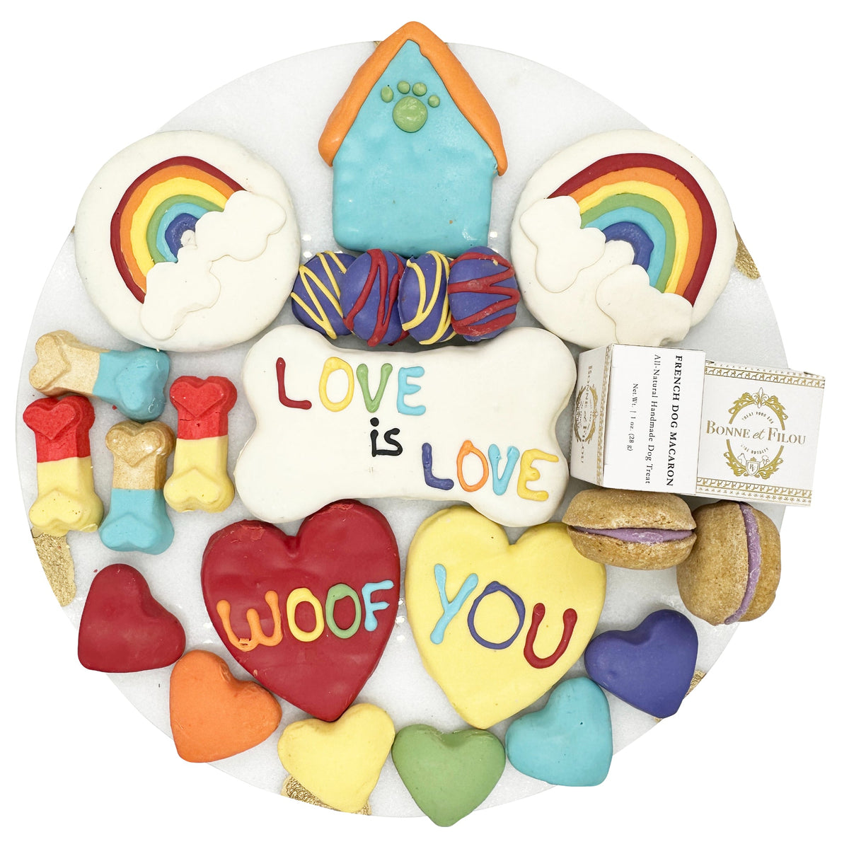 Bonne et Filou – Pride Dog Treat Gift Box