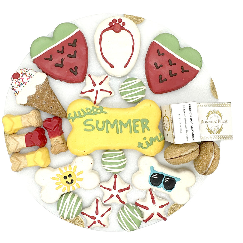 Bonne et Filou – Summer Dog Treat Gift Box