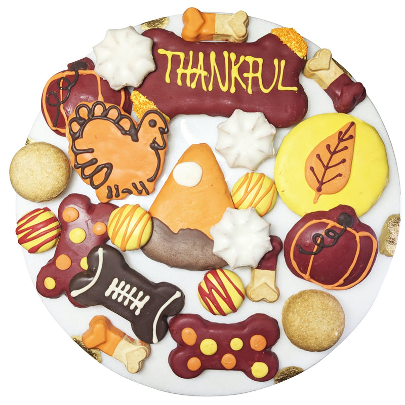 Bonne et Filou – Thanksgiving Dog Treat Gift Box