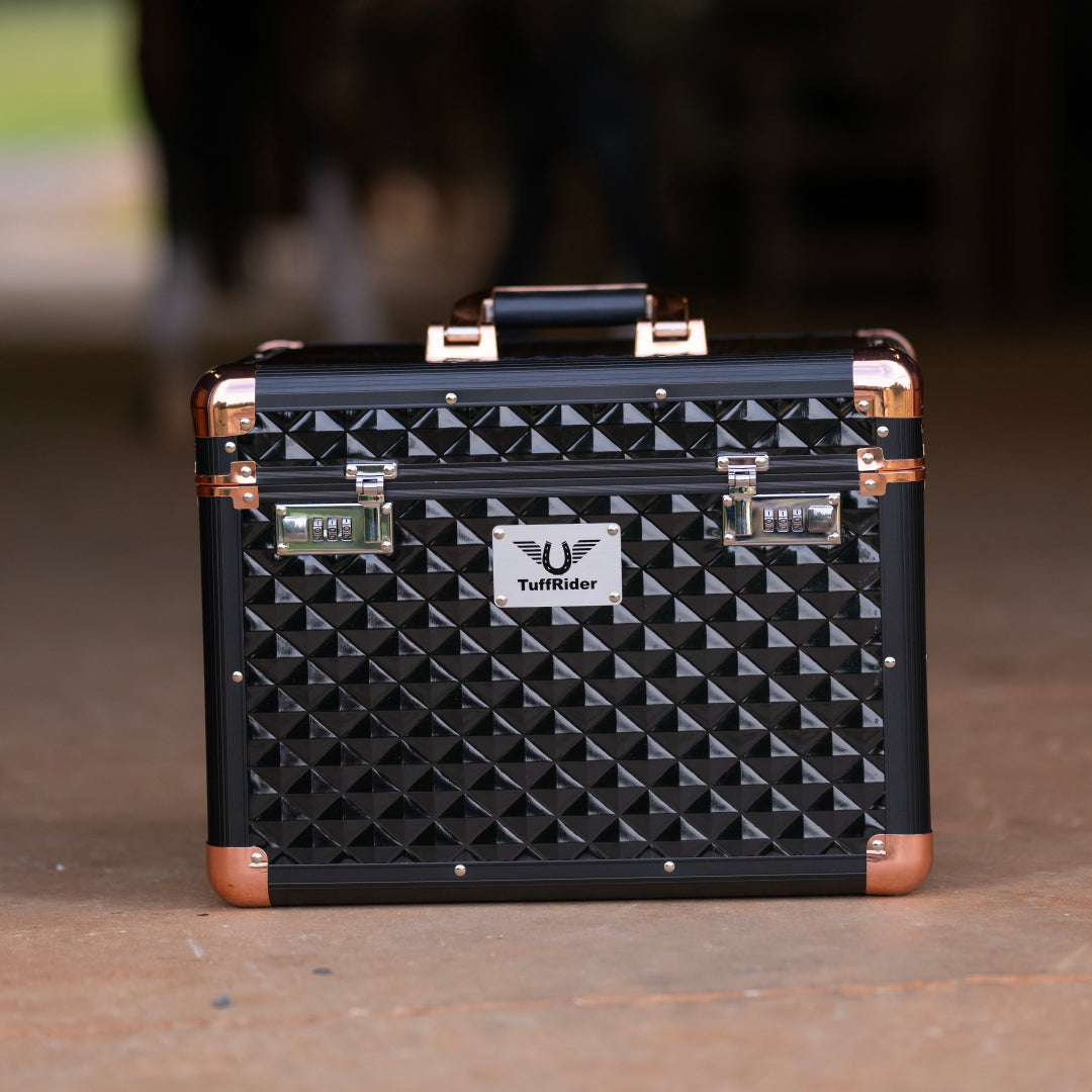 TuffRider Aluminum Diamond Grooming Box