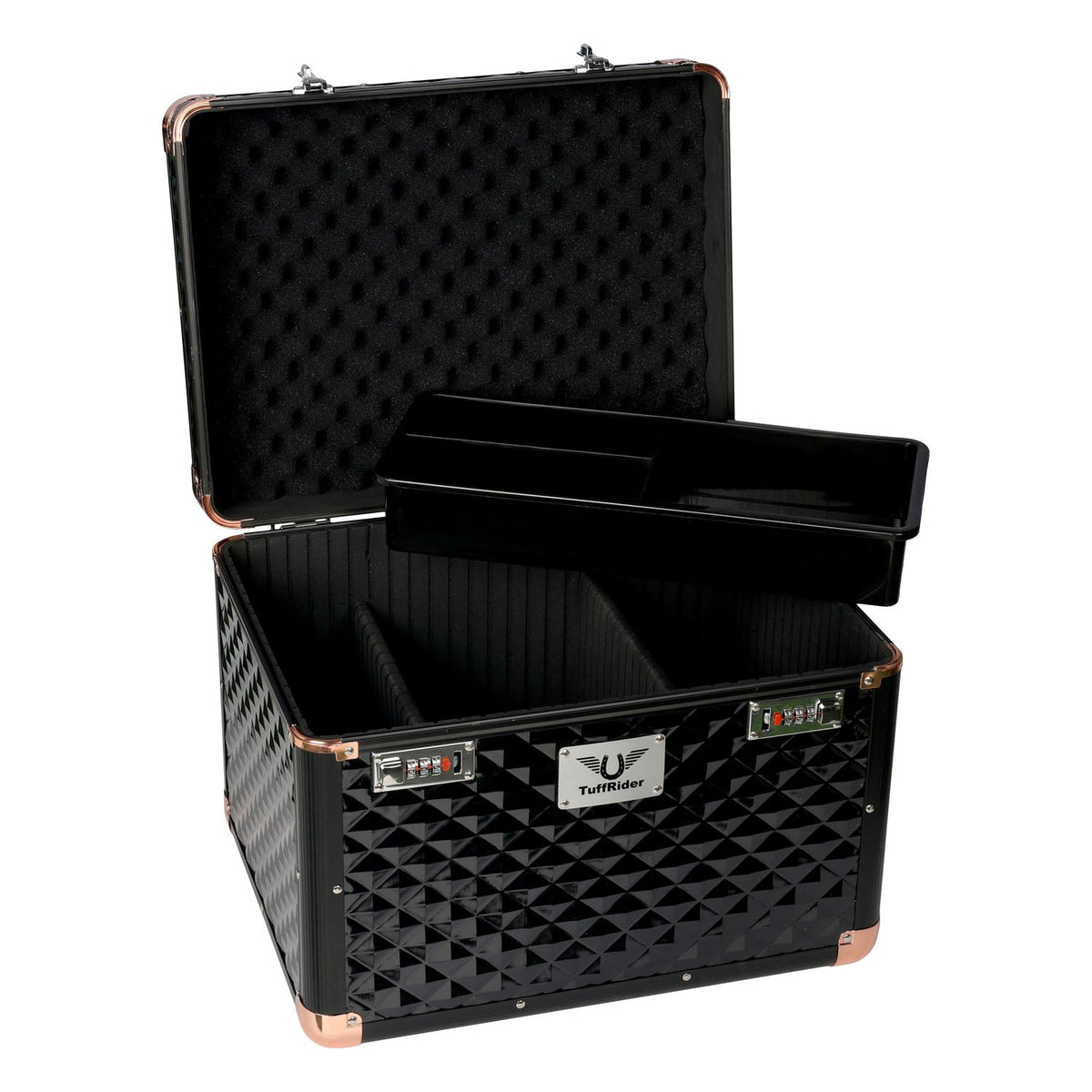 TuffRider Aluminum Diamond Grooming Box