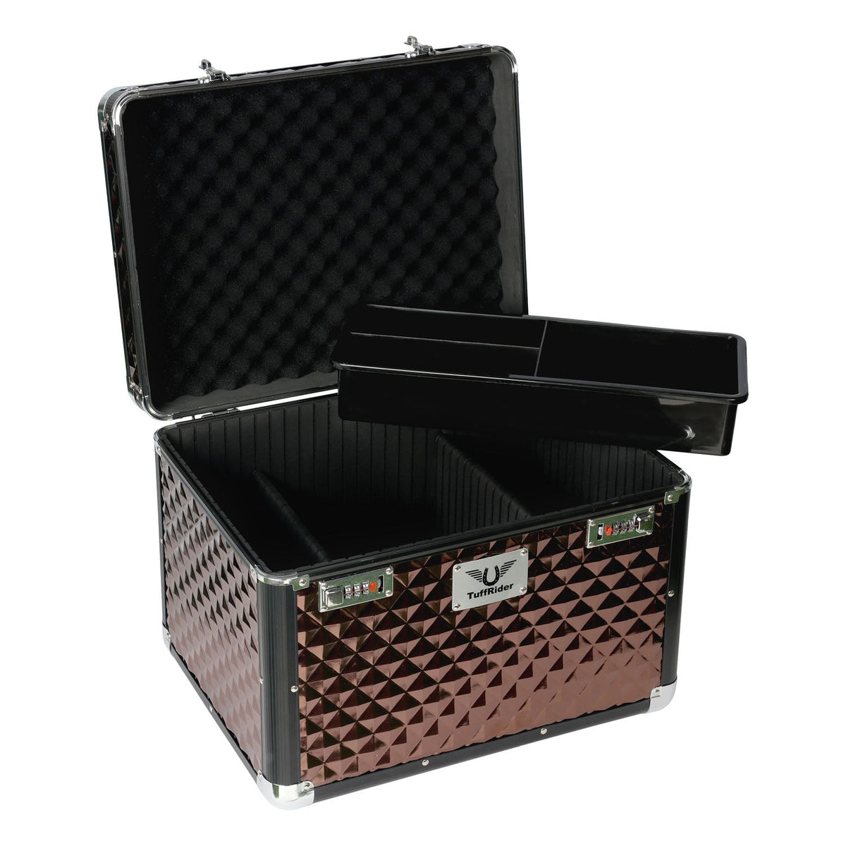 TuffRider Aluminum Diamond Grooming Box
