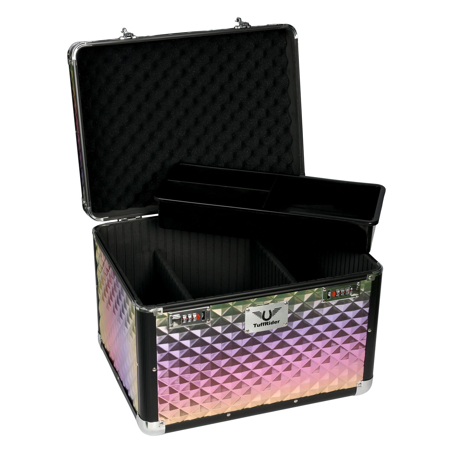 TuffRider Aluminum Diamond Grooming Box