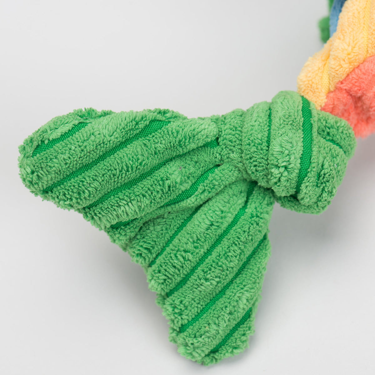 Rauccous Rainbow Trout Knottie Plush Dog Toy