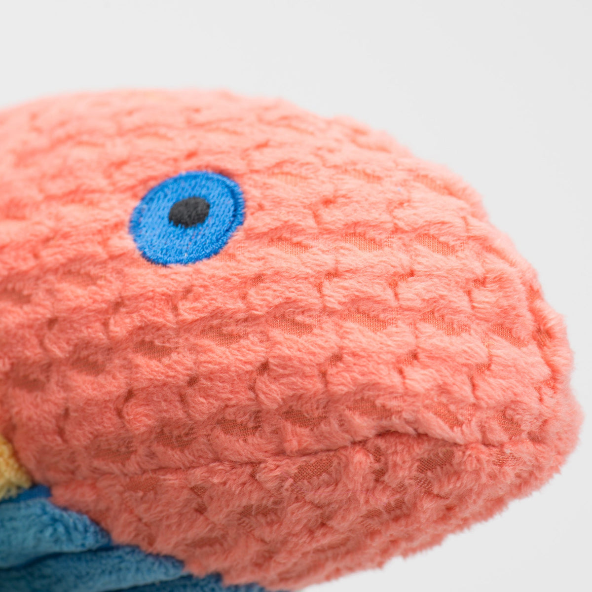 Rauccous Rainbow Trout Knottie Plush Dog Toy