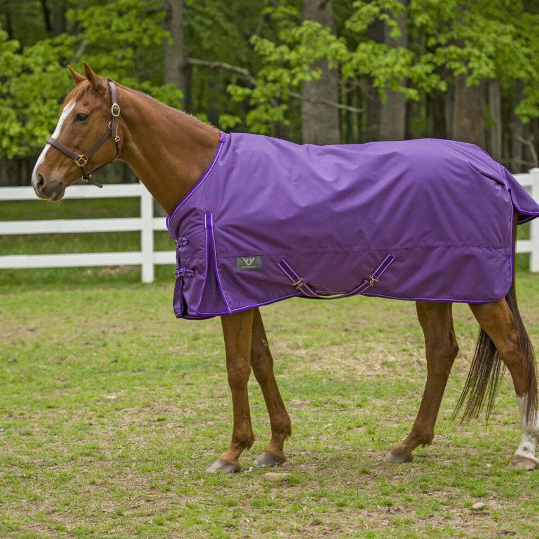 TuffRider 1680 D Super Comfy Winter Ripstop Turnout Blanket Medium Weight 200 GSM Standard Neck
