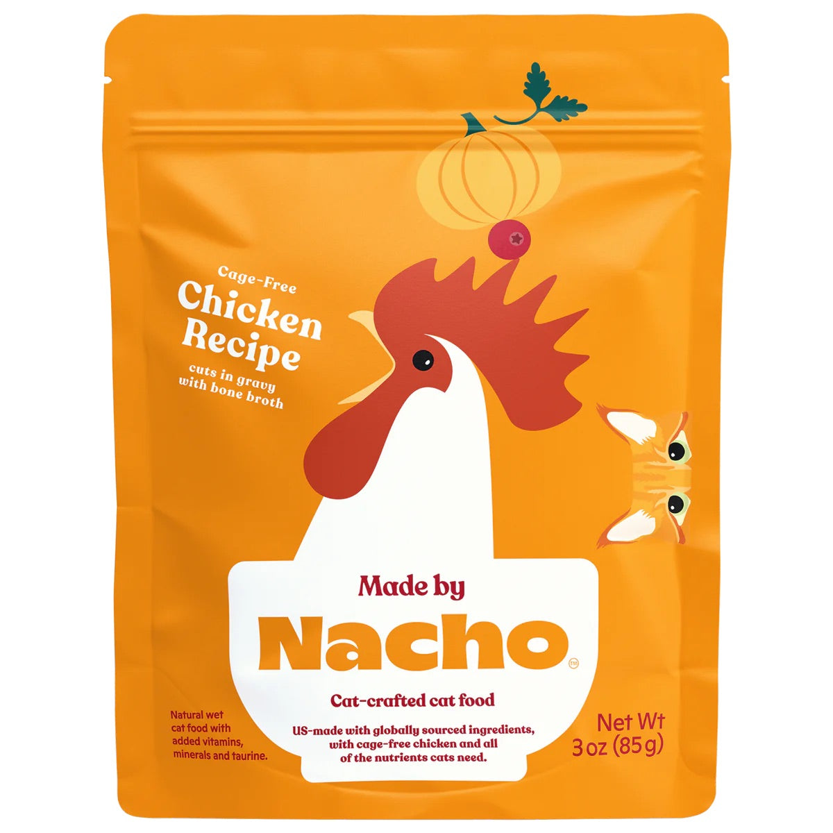 Made By Nacho Chicken In Gravy Cuts Cat Food (3oz)
