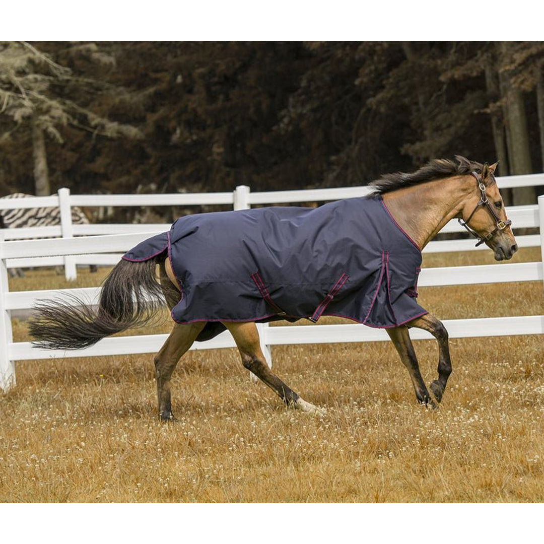 TuffRider 600 D Comfy Winter Ripstop Turnout Blanket Medium Weight 200 GSM Standard Neck
