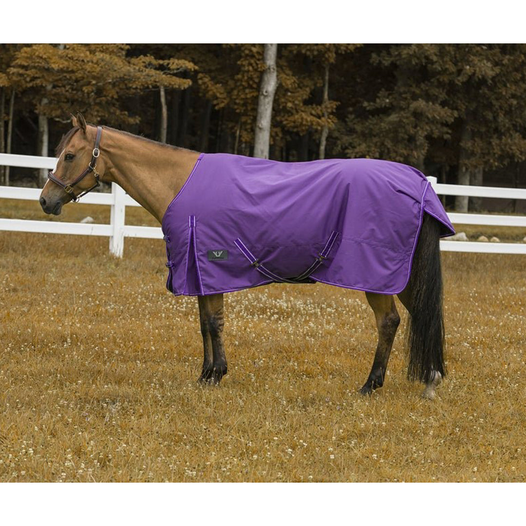 TuffRider 600 D Comfy Winter Ripstop Turnout Blanket Medium Weight 200 GSM Standard Neck