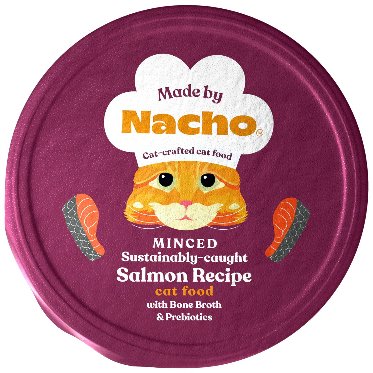 Made By Nacho Salmon/Bone Broth/Prebiotics Cat Cup (2.5oz)