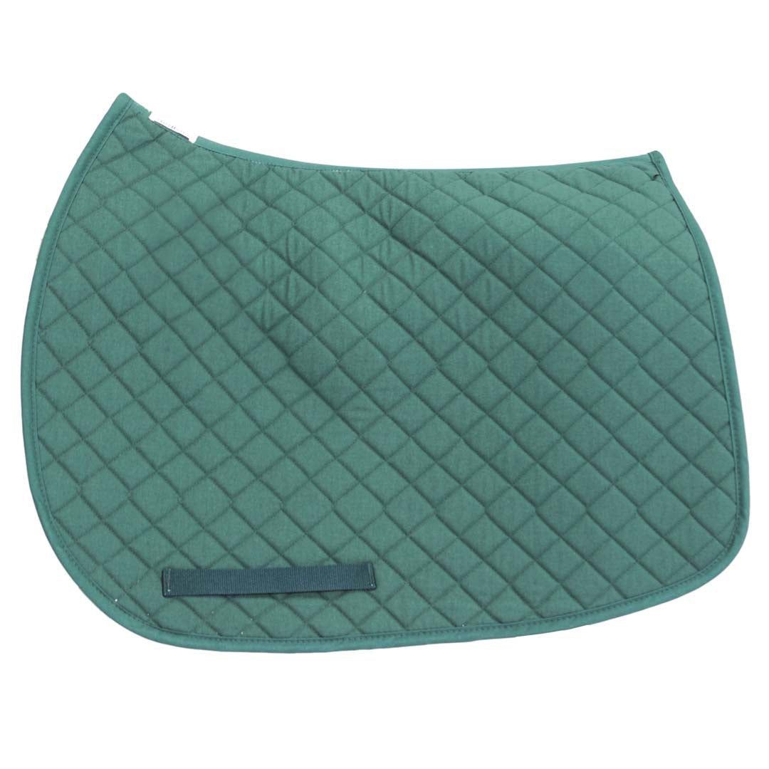 TuffRider Basic All Purpose Horse Riding Saddle Pad | Wither Relief Brushed Underside for Training and Competition