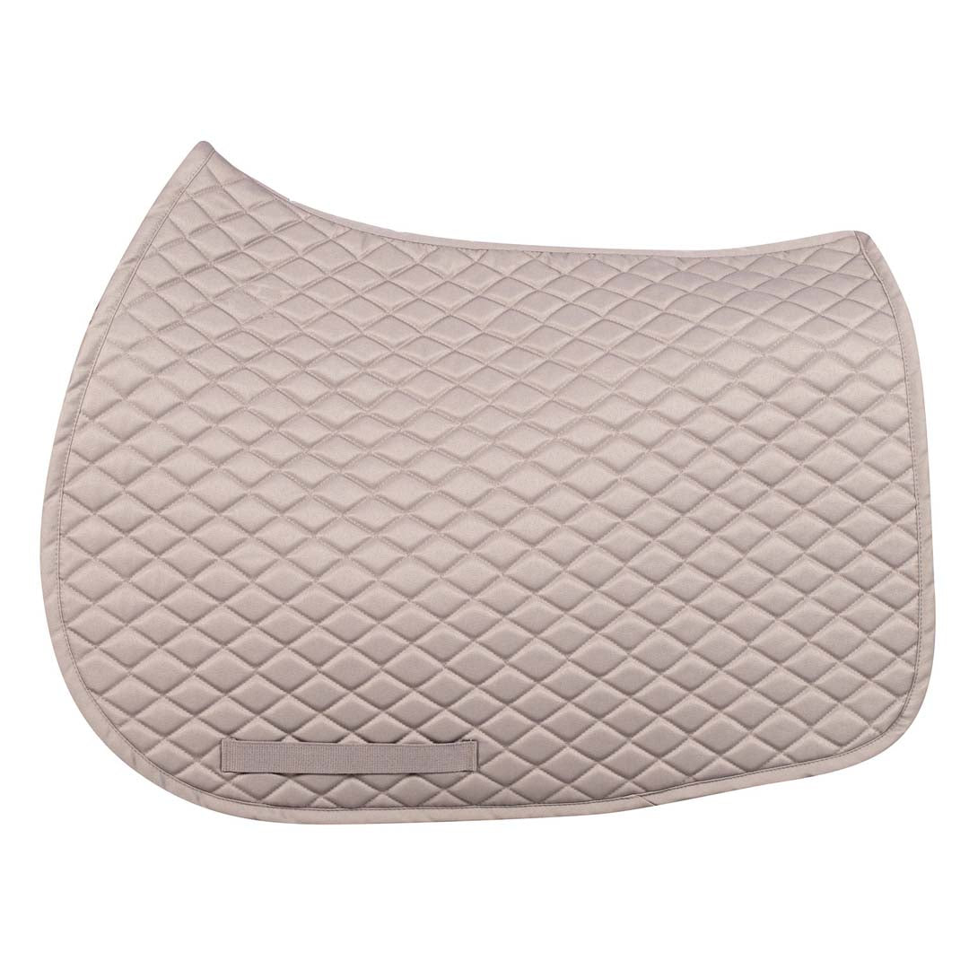 TuffRider Basic All Purpose Horse Riding Saddle Pad | Wither Relief Brushed Underside for Training and Competition