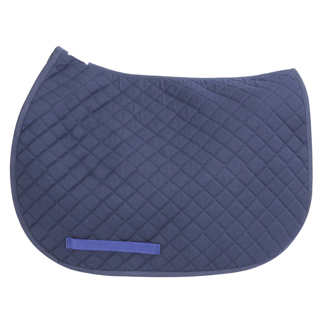 TuffRider Basic All Purpose Horse Riding Saddle Pad | Wither Relief Brushed Underside for Training and Competition