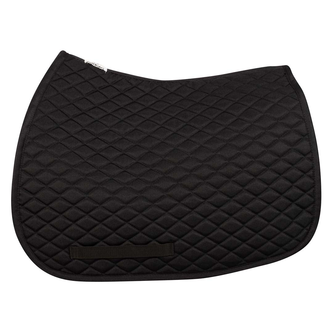 TuffRider Basic All Purpose Horse Riding Saddle Pad | Wither Relief Brushed Underside for Training and Competition