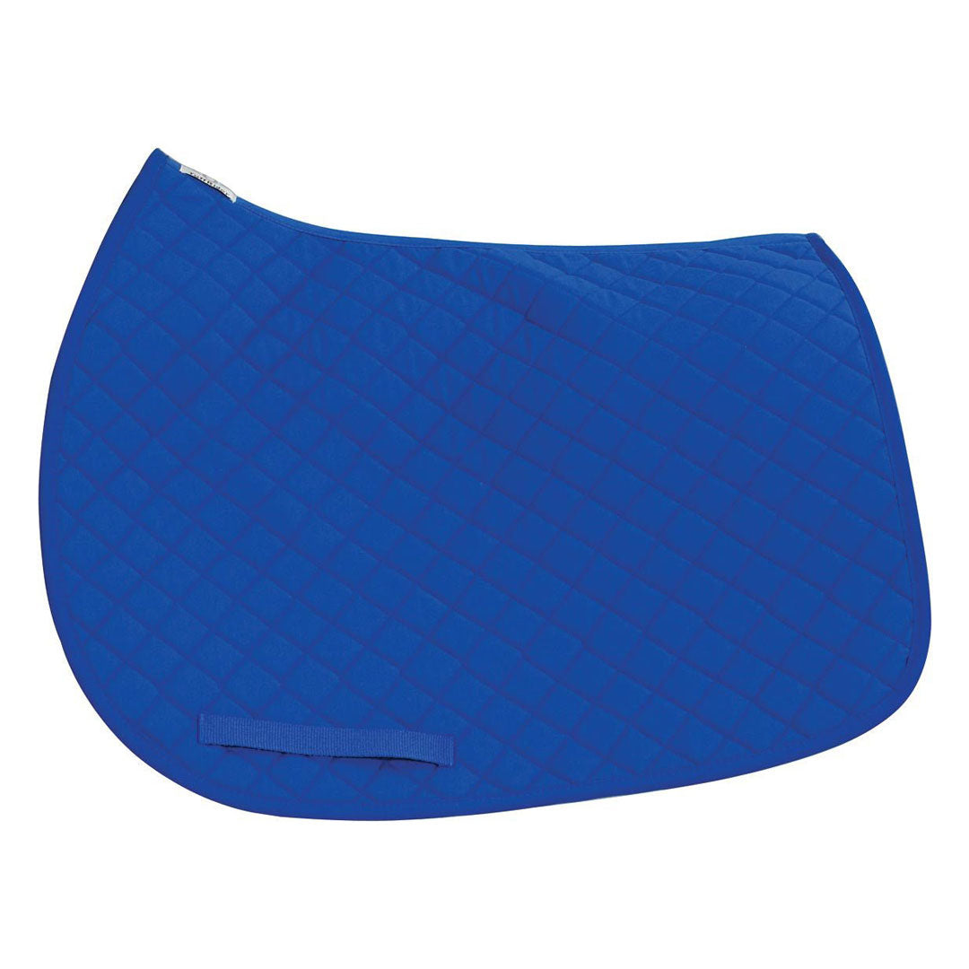 TuffRider Basic All Purpose Horse Riding Saddle Pad | Wither Relief Brushed Underside for Training and Competition