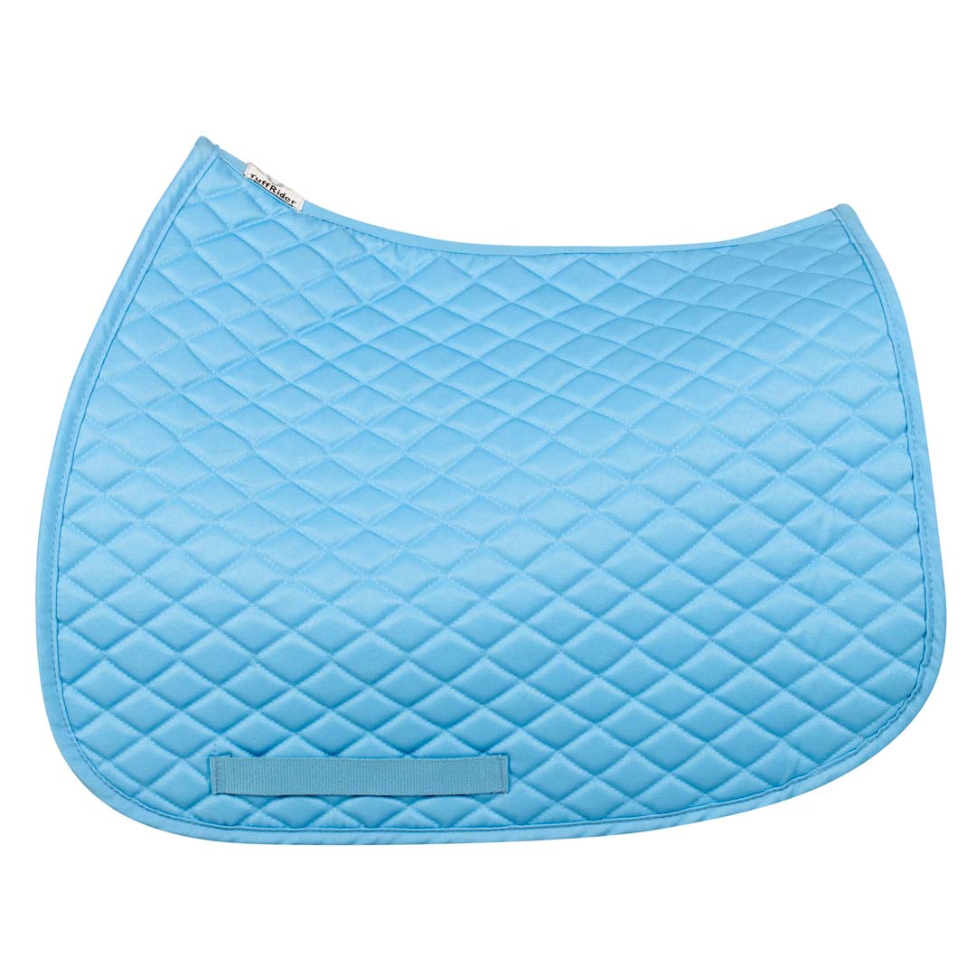 TuffRider Basic All Purpose Horse Riding Saddle Pad | Wither Relief Brushed Underside for Training and Competition