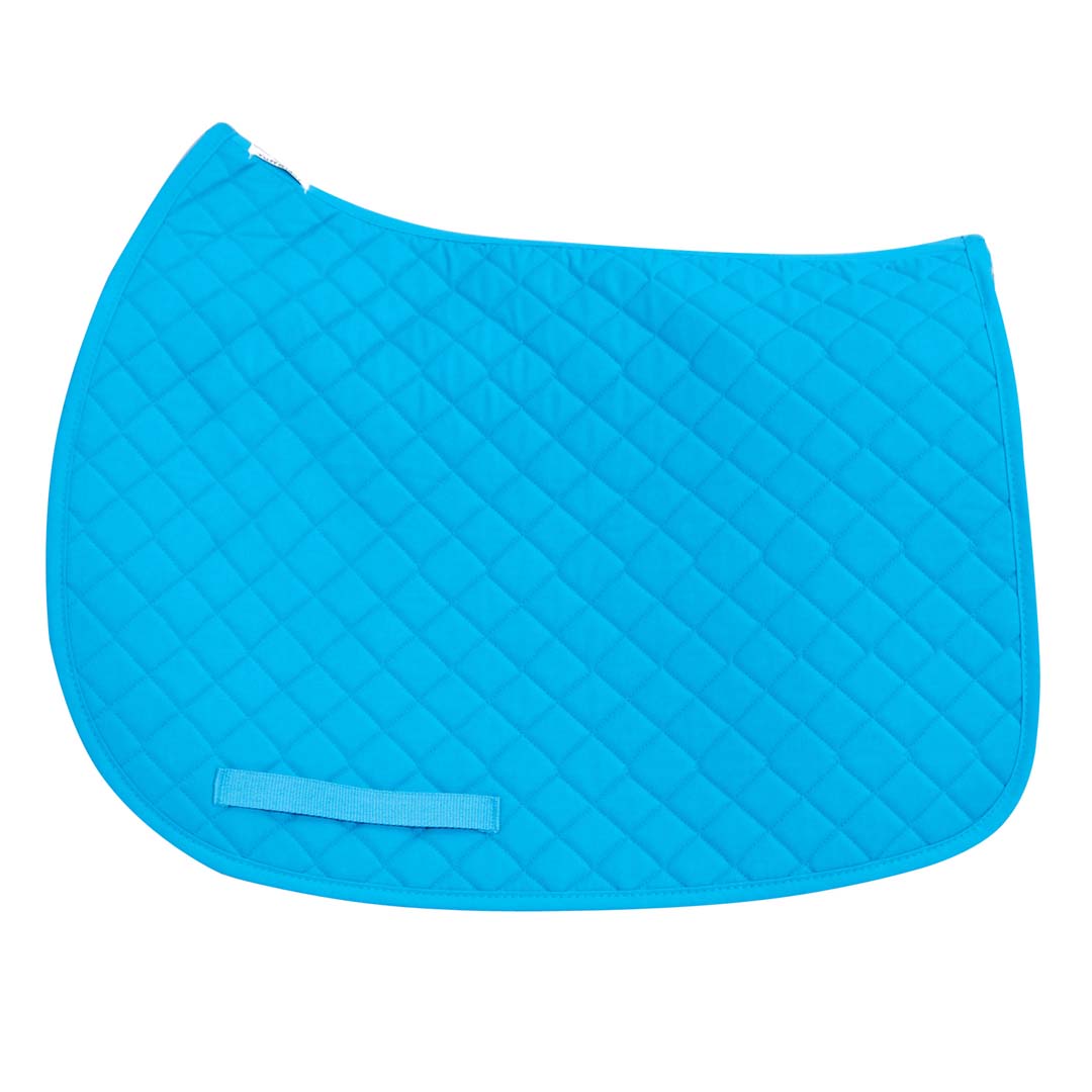 TuffRider Basic All Purpose Horse Riding Saddle Pad | Wither Relief Brushed Underside for Training and Competition