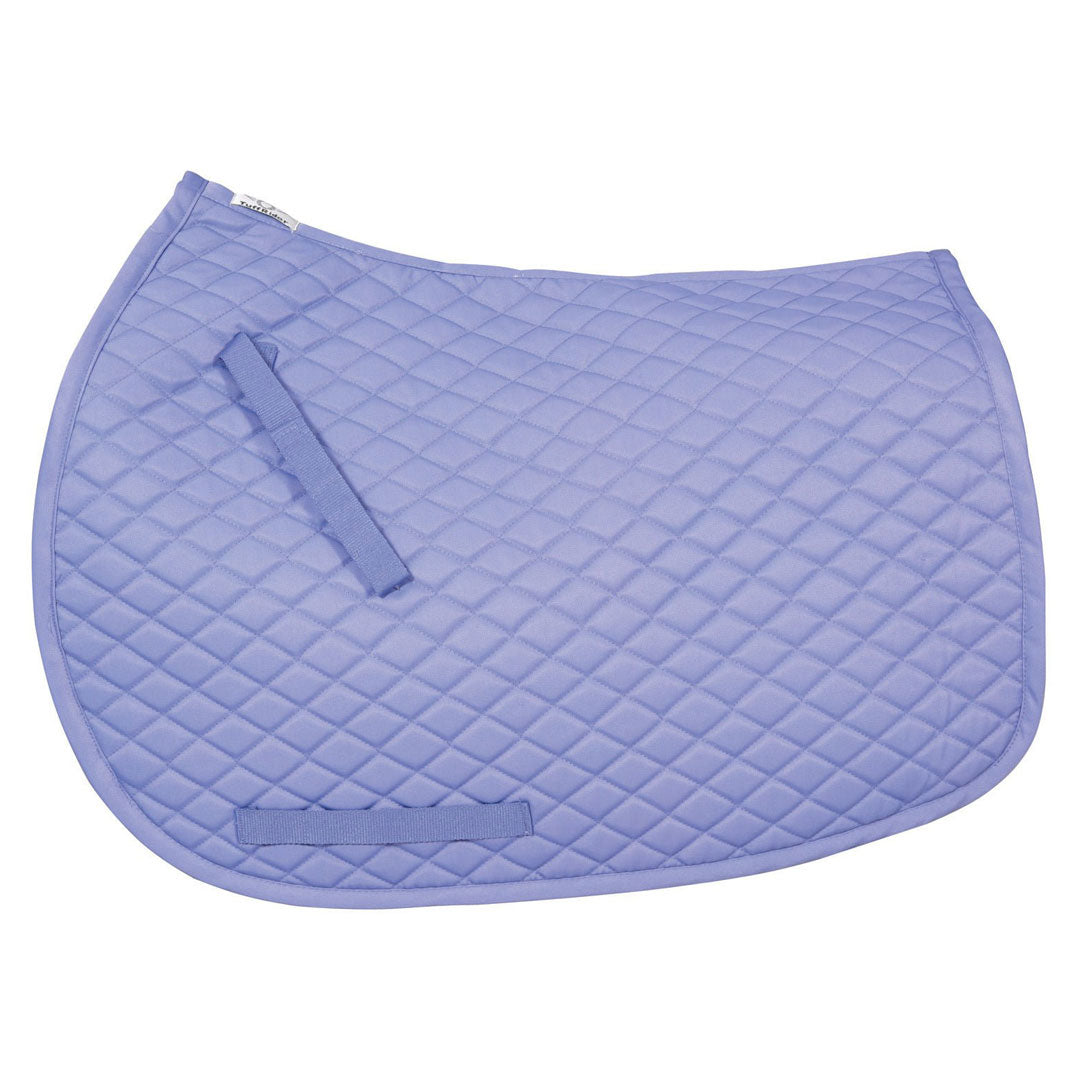 TuffRider Basic All Purpose Horse Riding Saddle Pad | Wither Relief Brushed Underside for Training and Competition
