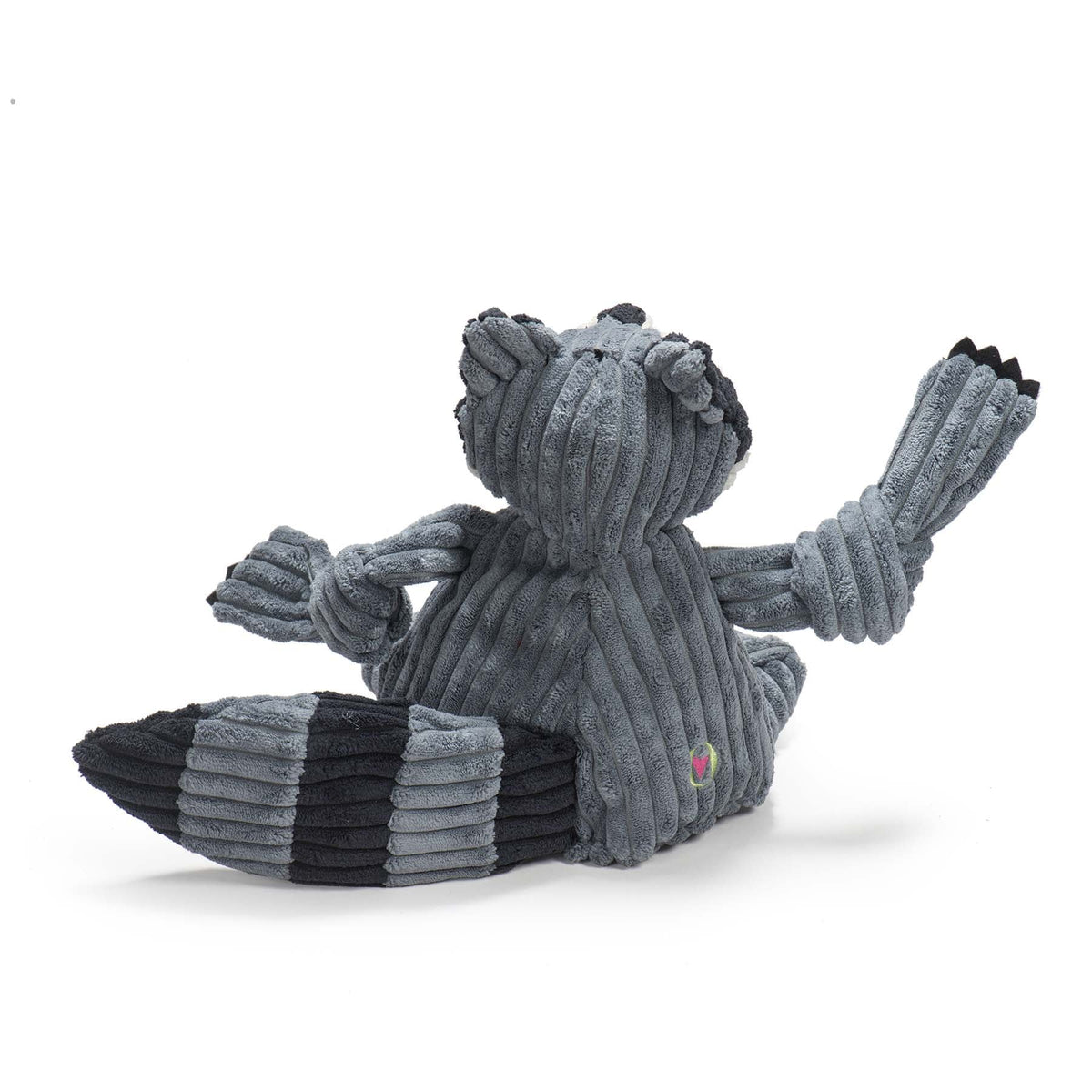 Reggie Raccoon Knottie Plush Dog Toy
