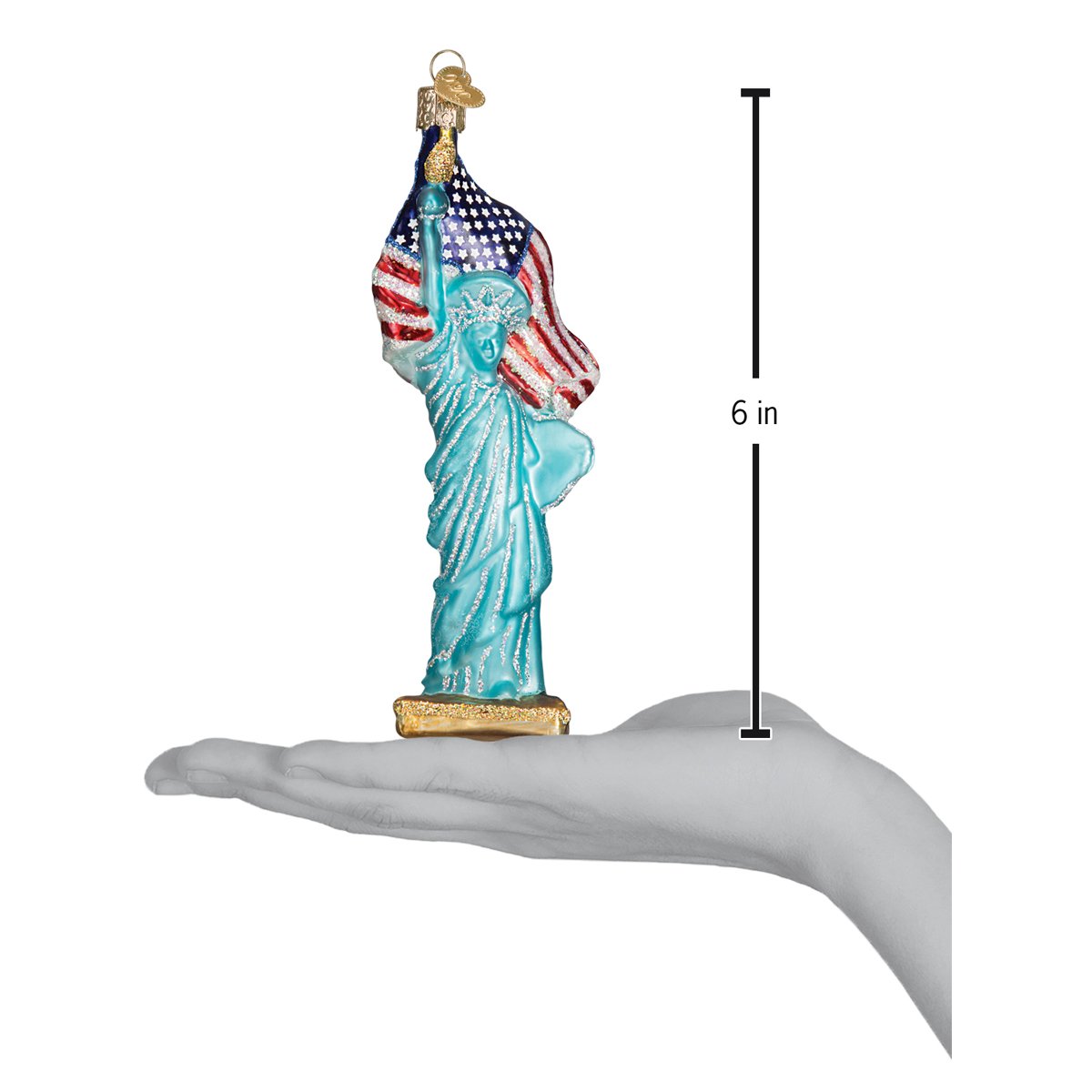 Old World Christmas: Statue Of Liberty Christmas Ornament