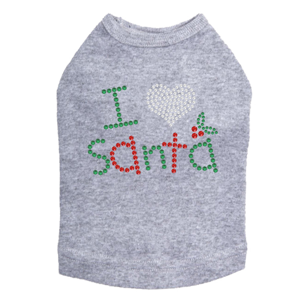 I Love Santa - Dog Tank