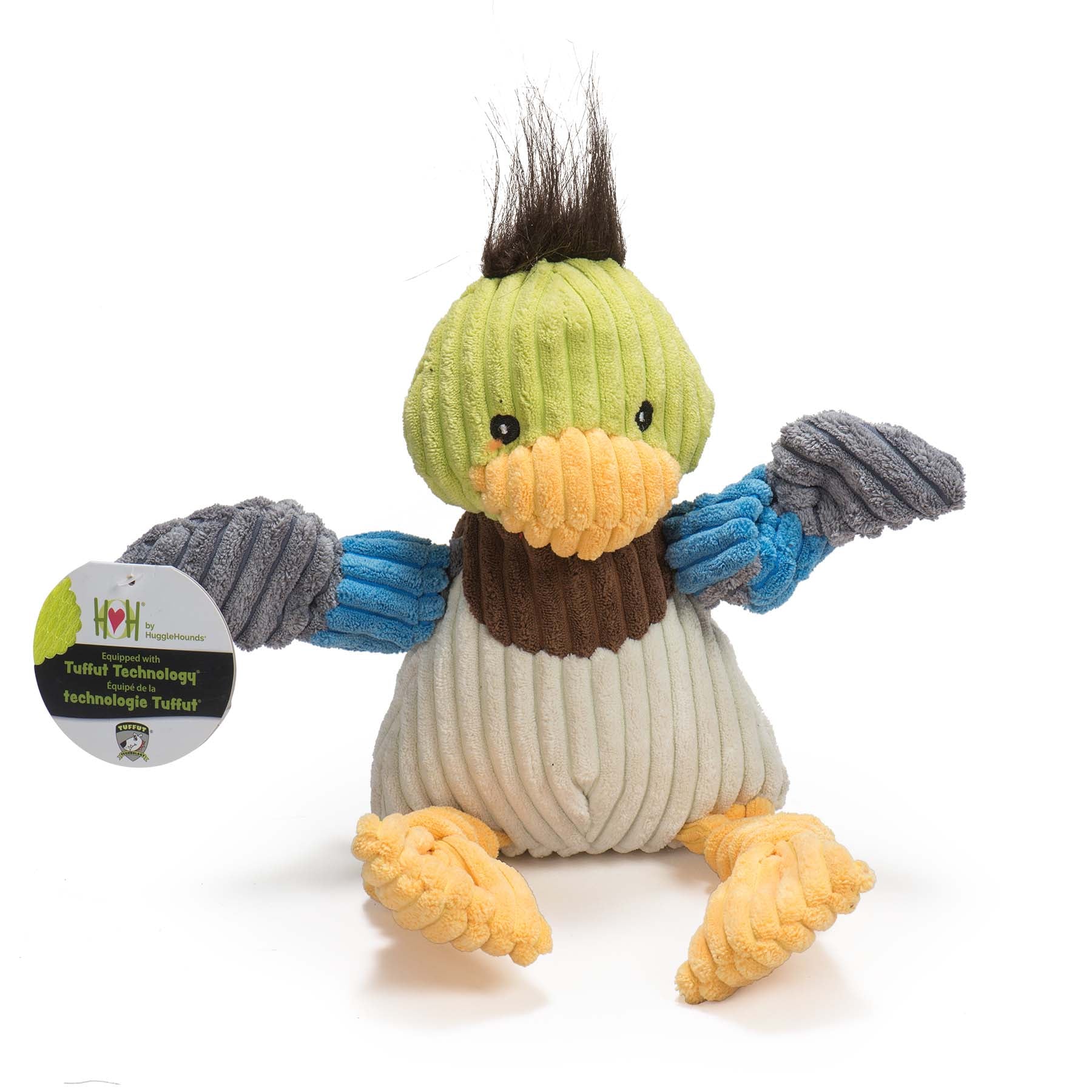 Dilly Duck Knottie Plush Dog Toy