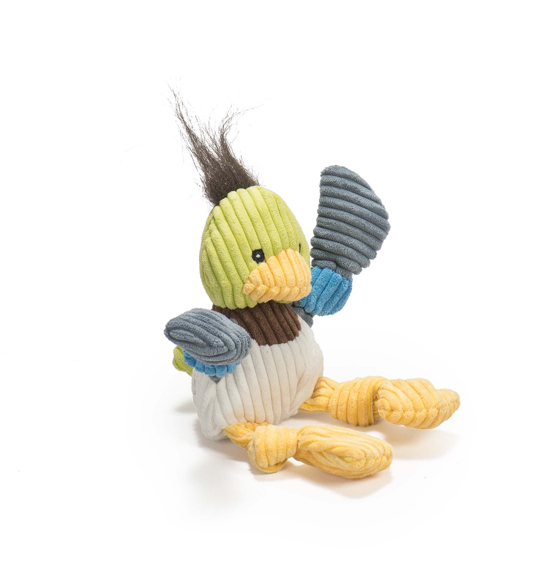 Dilly Duck Knottie Plush Dog Toy