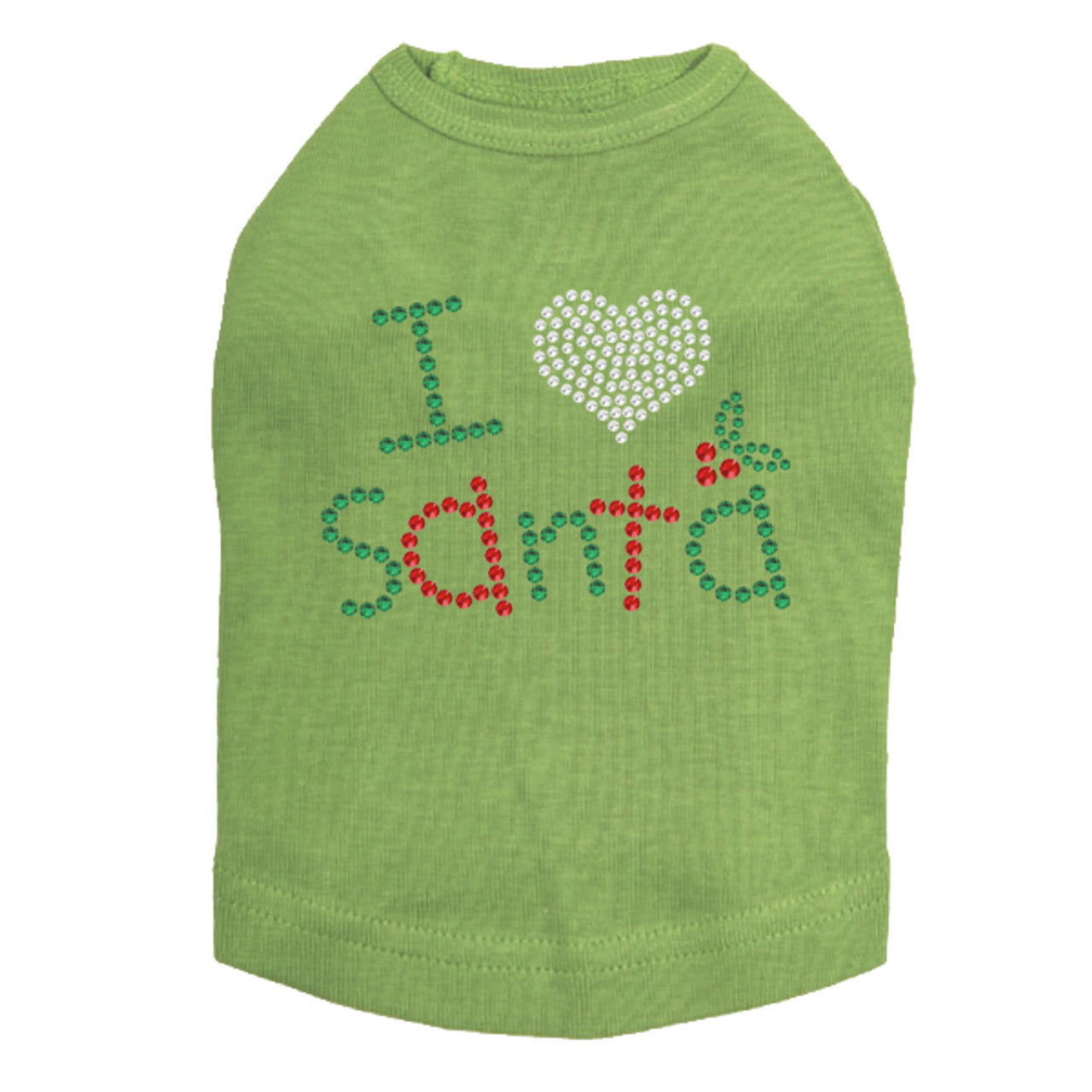 I Love Santa - Dog Tank