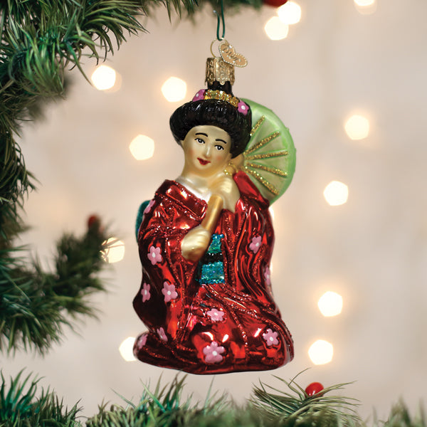 Old World Christmas: Geisha Christmas Ornament
