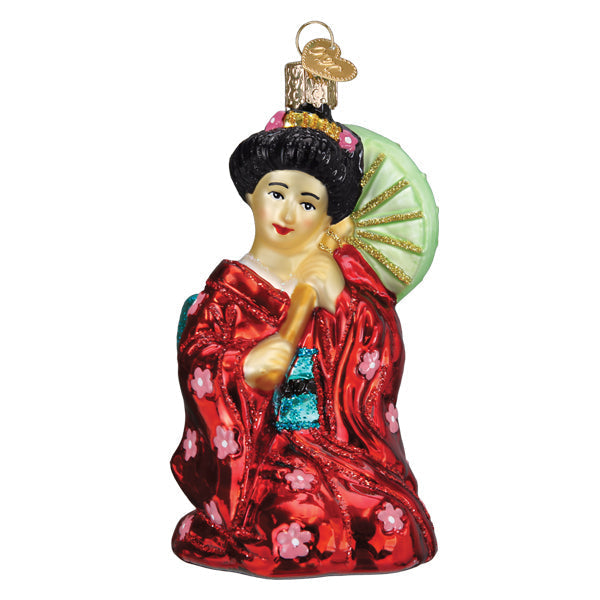 Old World Christmas: Geisha Christmas Ornament