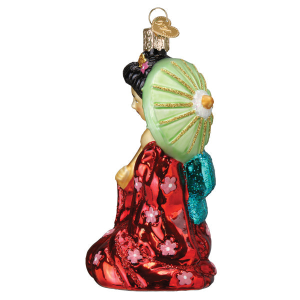 Old World Christmas: Geisha Christmas Ornament