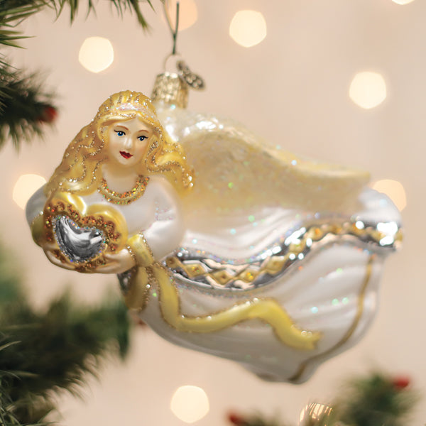 Angel With Heart Ornament - HT Animal Supply